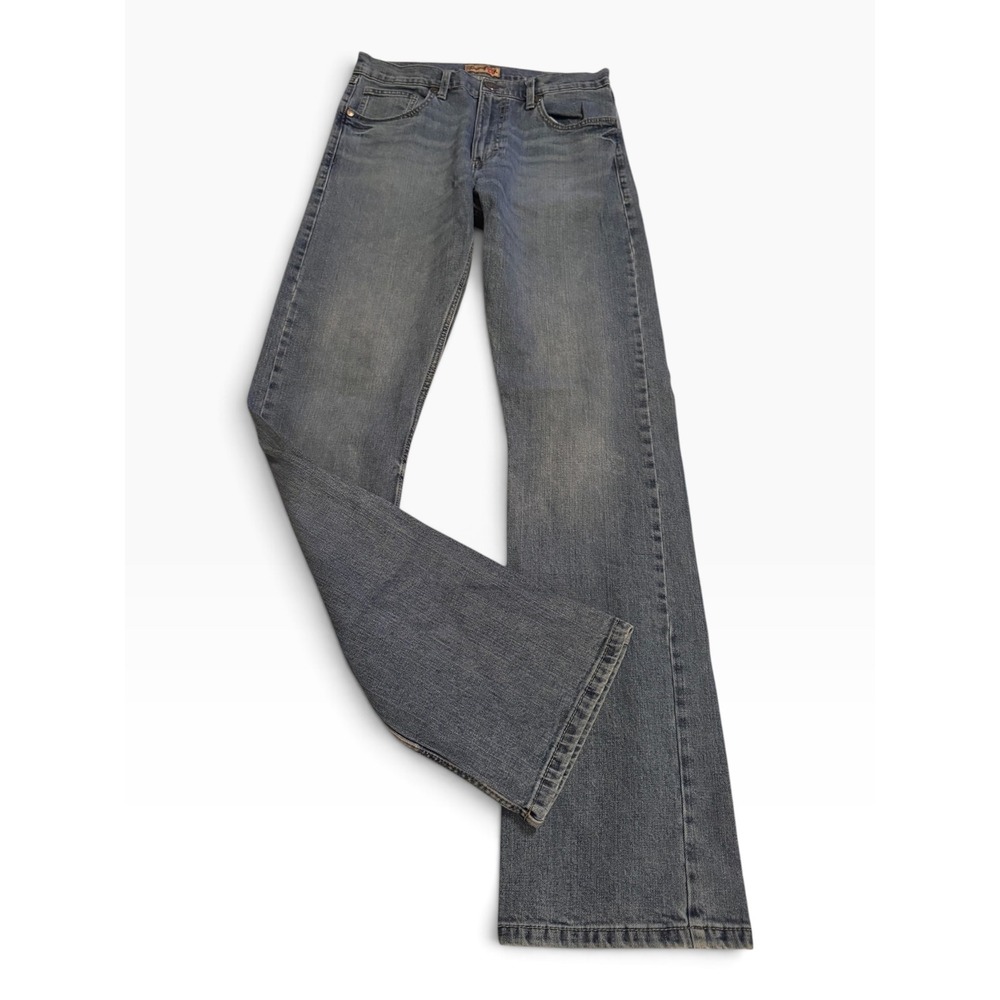 Wrangler 20X 33 Extreme Relaxed Straight Leg Jeans Mens 31x36 Blue 112318513
